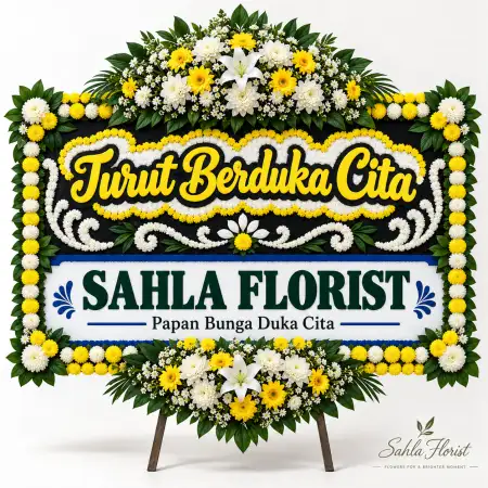 Papan Bunga Duka Rscm